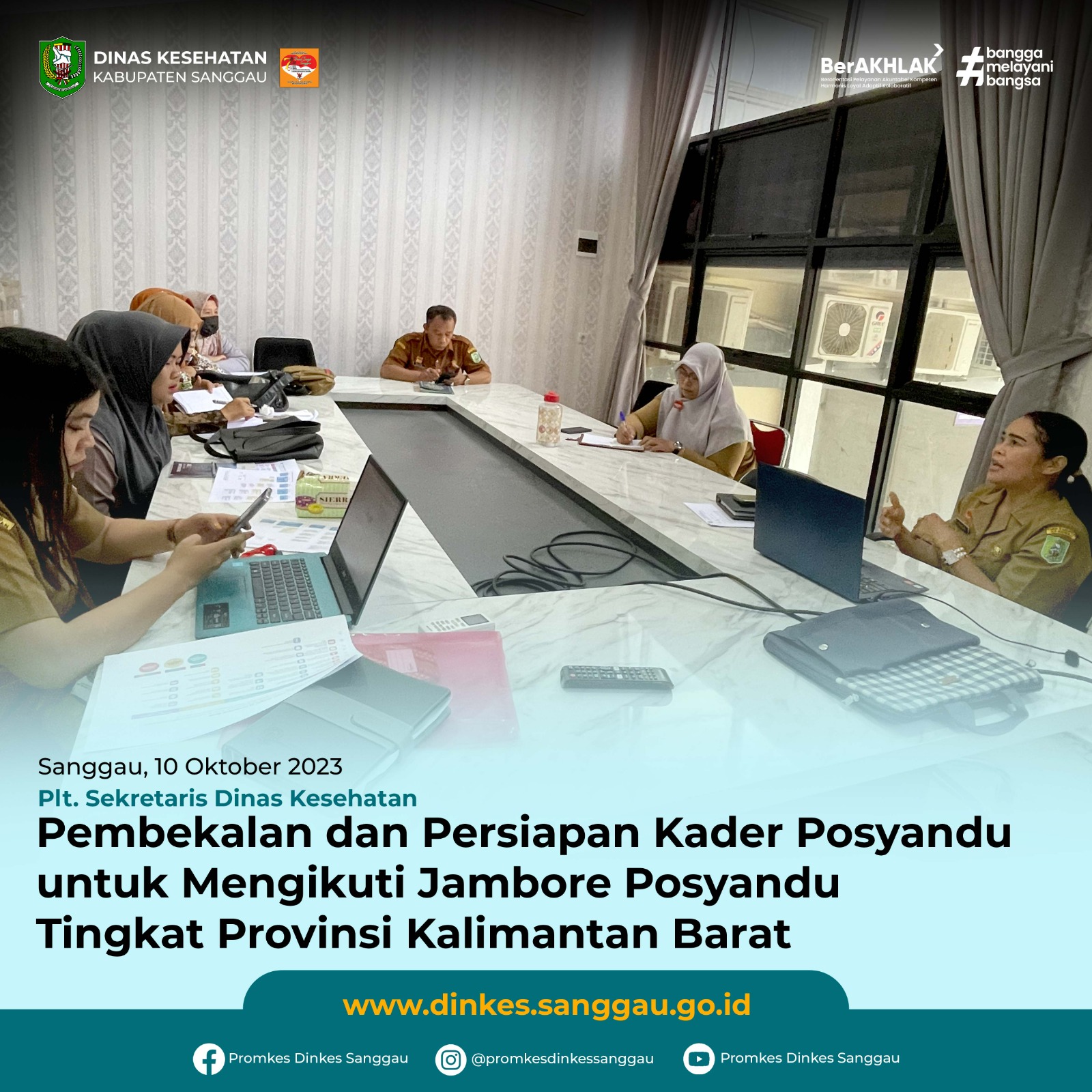 Pembekalan dan Persiapan Kader Posyandu untuk Mengikuti Jambore Posyandu untuk Mengikuti Jambore Posyandu Tingkat Provinsi