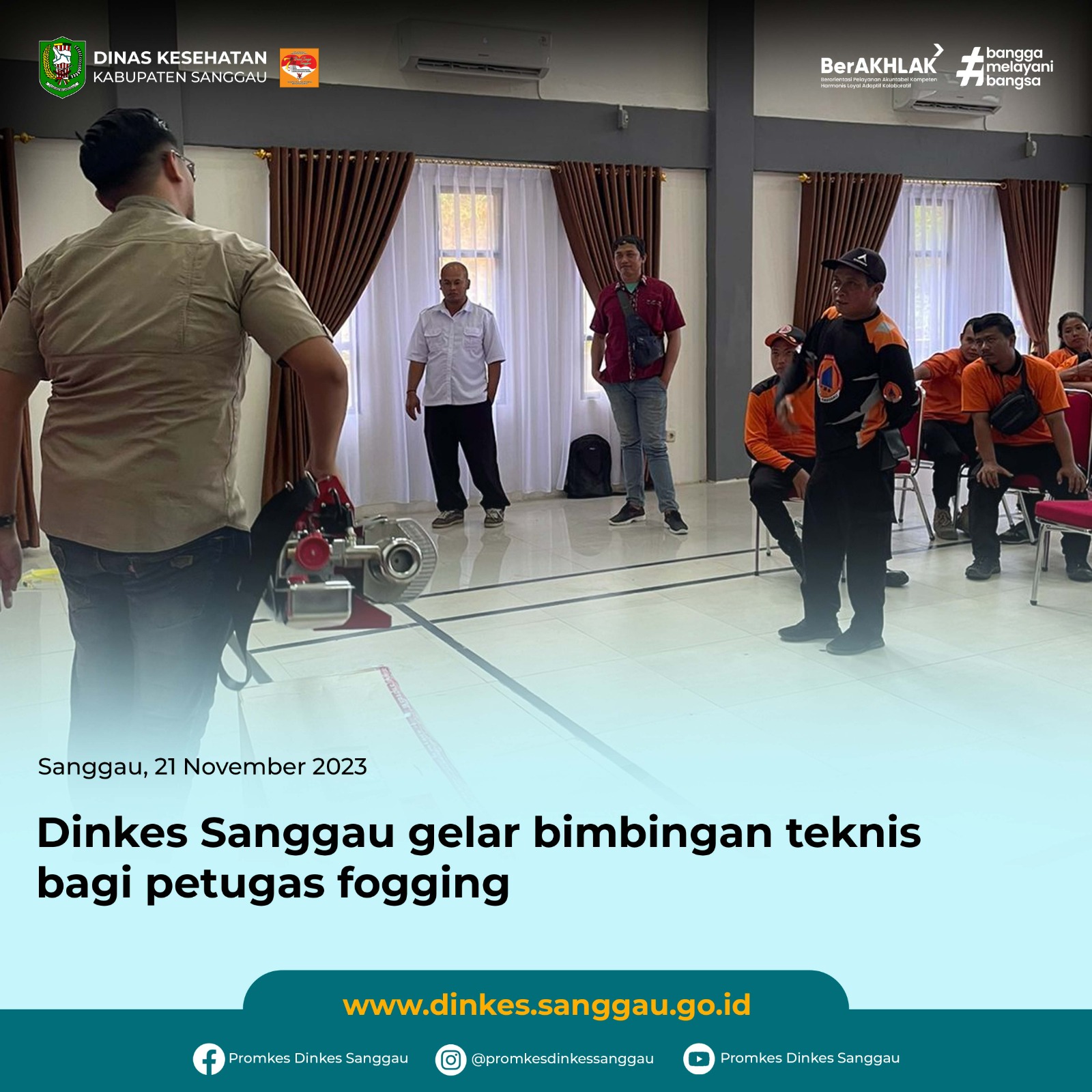 Upaya Pencegahan dan Pemberantasan Penyakit Menular Demam Berdarah Dengan (DBD) di Kabupaten Sanggau