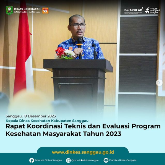  Rapat Koordinasi Teknis dan Evaluasi Program Kesehatan Masyarakat Tahun 2023