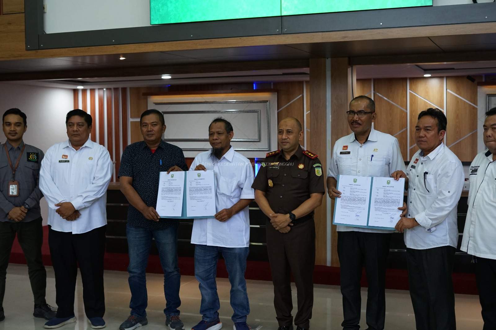 Entry Meeting Penandatanganan Pakta Integritas Pengamanan Pembangunan Strategis Daerah (PSD) T.A. 2024